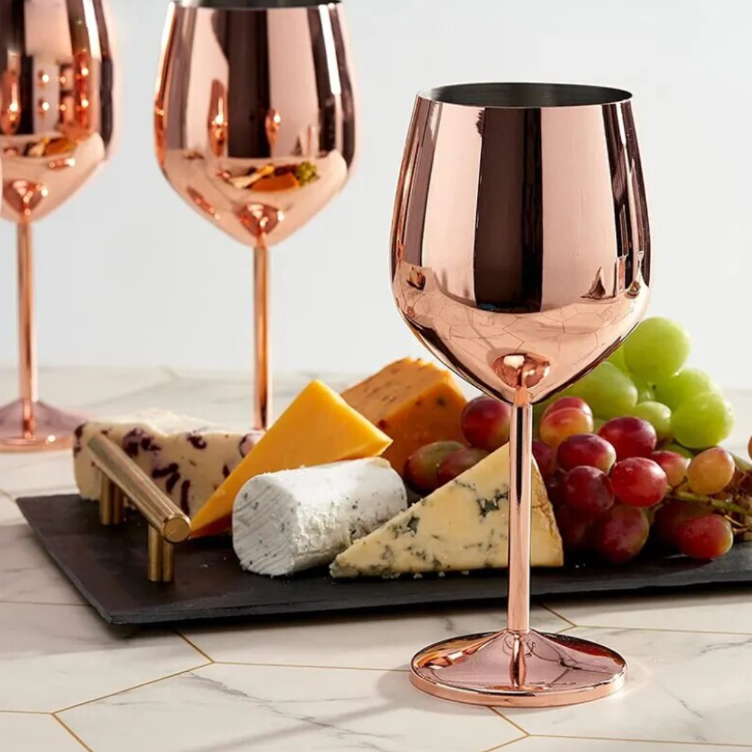 Stainless Steel Wine Glass