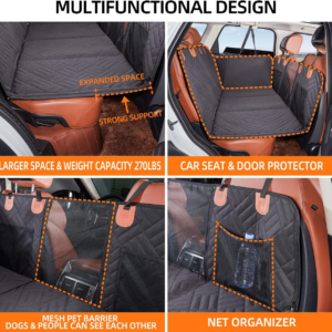 SturdyRide Hard Bottom Car Seat Cover