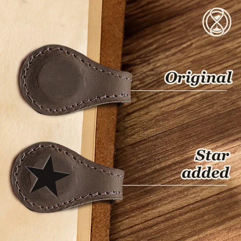 TimelessMark - LAST DAY SALE 75% OFF - Personalized Magnetic Leather Bookmark