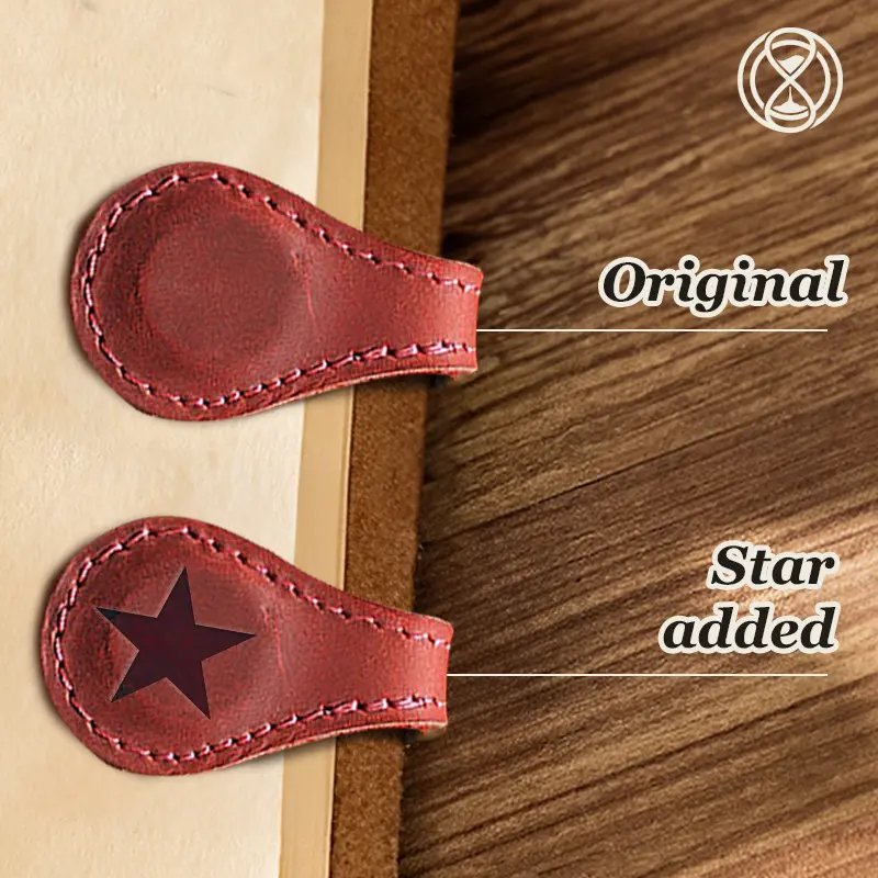 TimelessMark – LAST DAY SALE 75% OFF – Personalized Magnetic Leather Bookmark