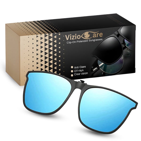 VizioCare Clip-On Polarized Sunglasses - Limited Discounts expires in a FEW minutes