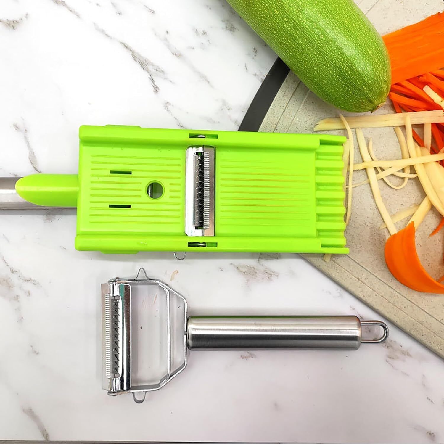 Zestio - Stainless Steel Multifunctional Peeler