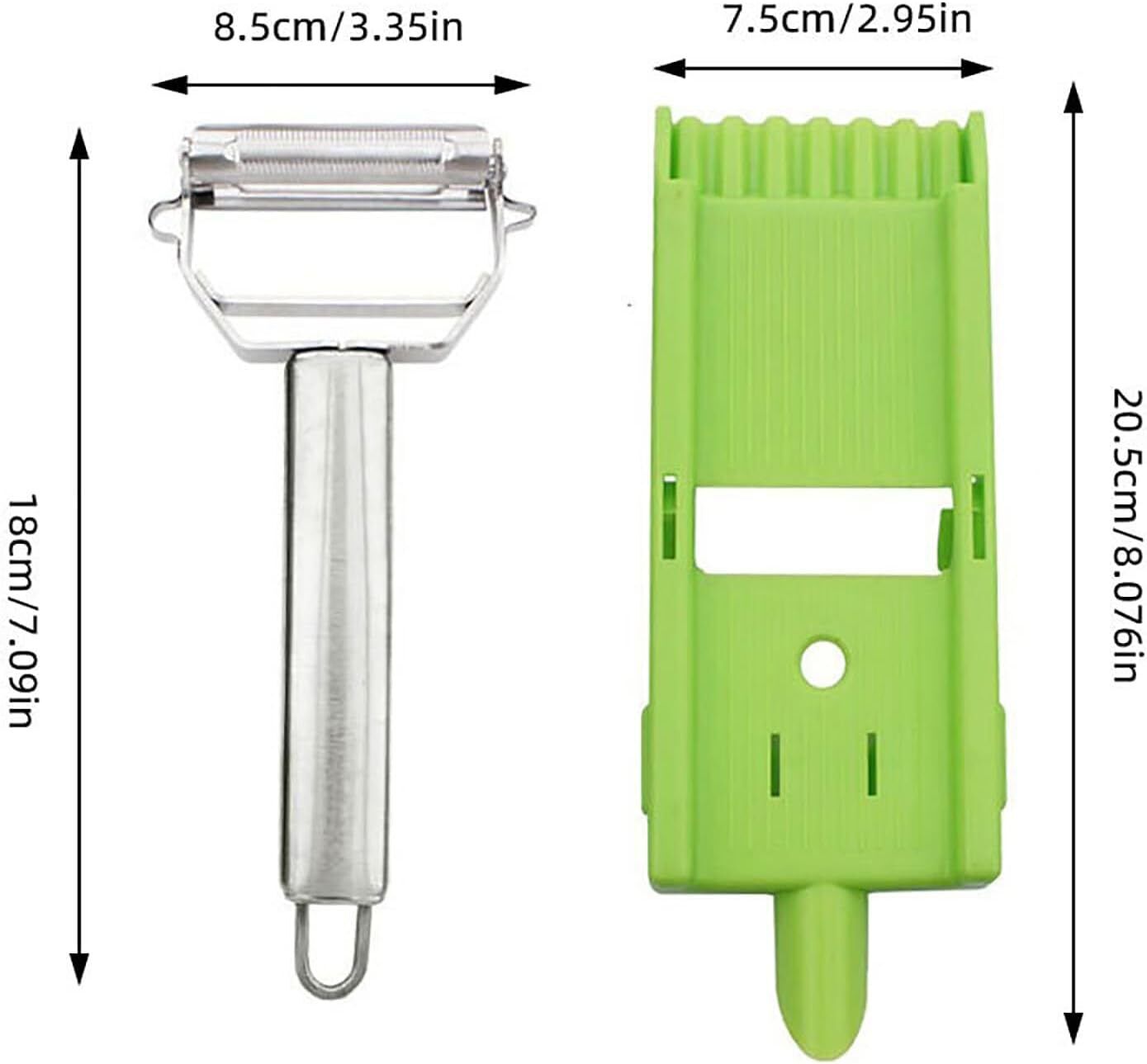 Zestio - Stainless Steel Multifunctional Peeler