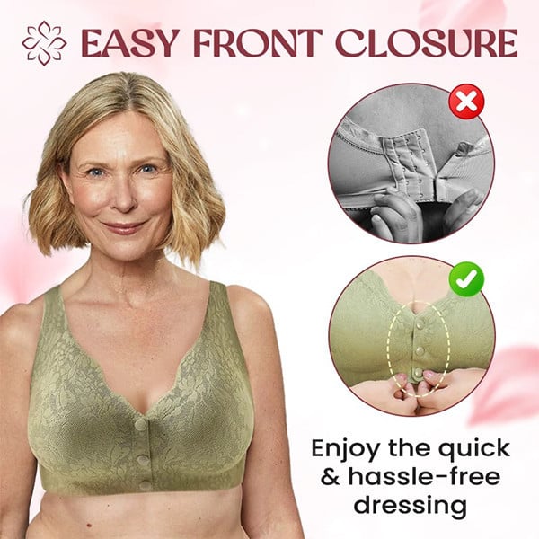 AiryLace - Zero Feel Lace Full Coverage Front Closure Bra