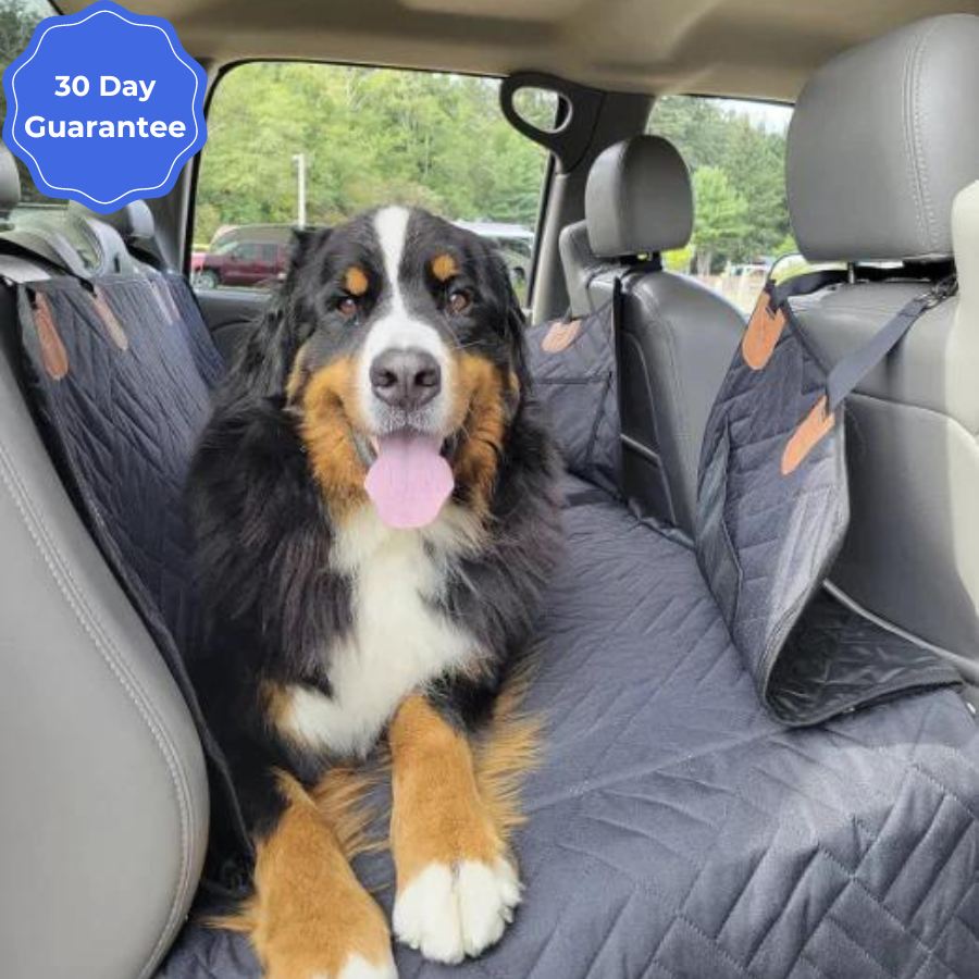 Anikitt Hard Bottom Car Seat Cover + 2 Free Safety Hooks