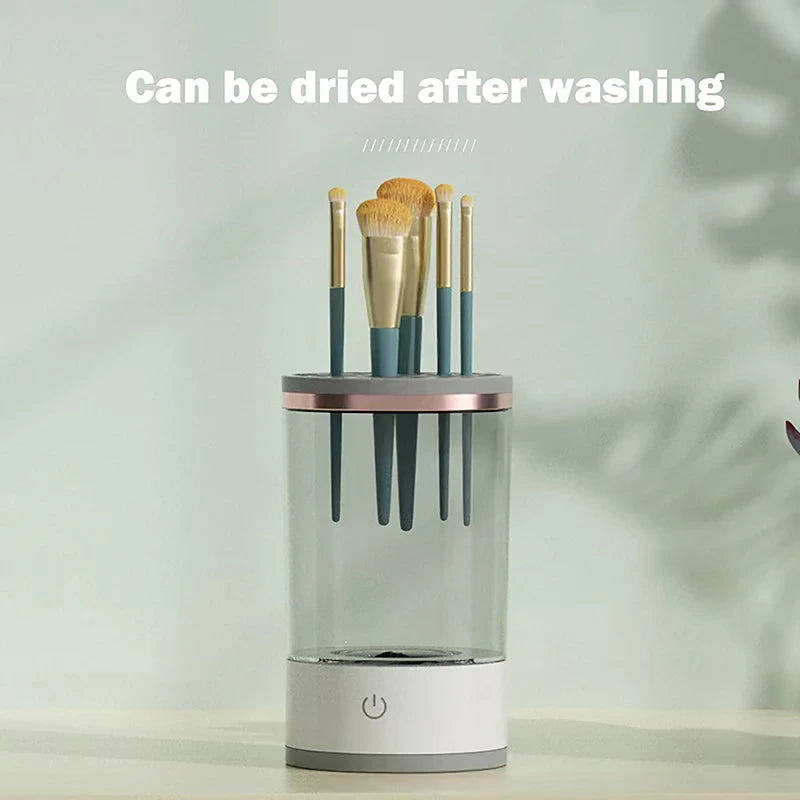 Automatic Makeup Brush Cleaner