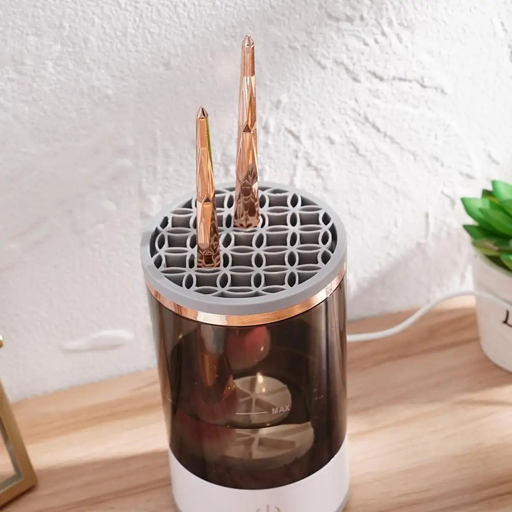 Automatic Makeup Brush Cleaner