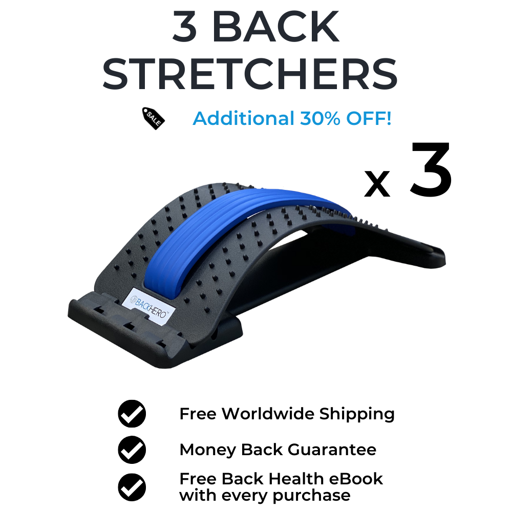 BackHero Orthopedic Back Stretcher