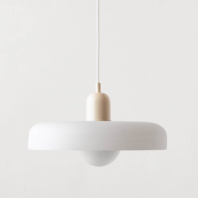 Bauhaus Pendant Light In Colored Glass