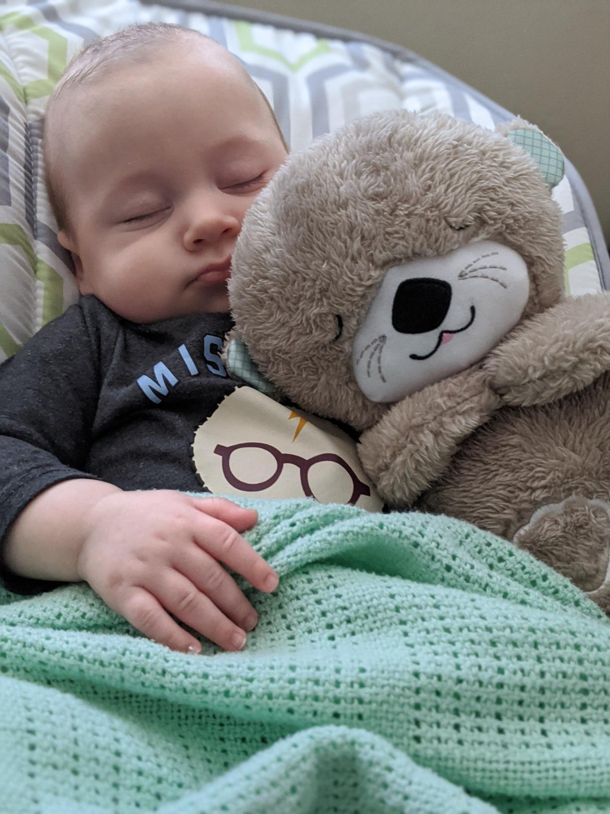 SnuggleBuddy Breathing Otter