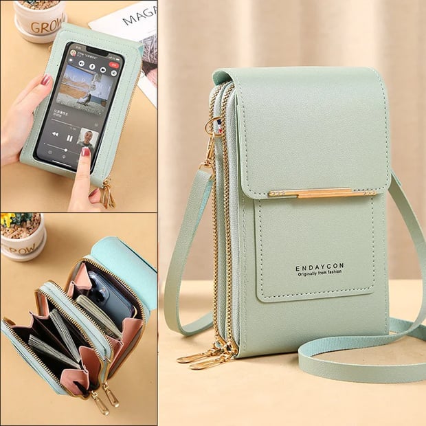 BIGGEST SALE 49% OFF - Women's Anti-theft PU Leather Shoulder Bag