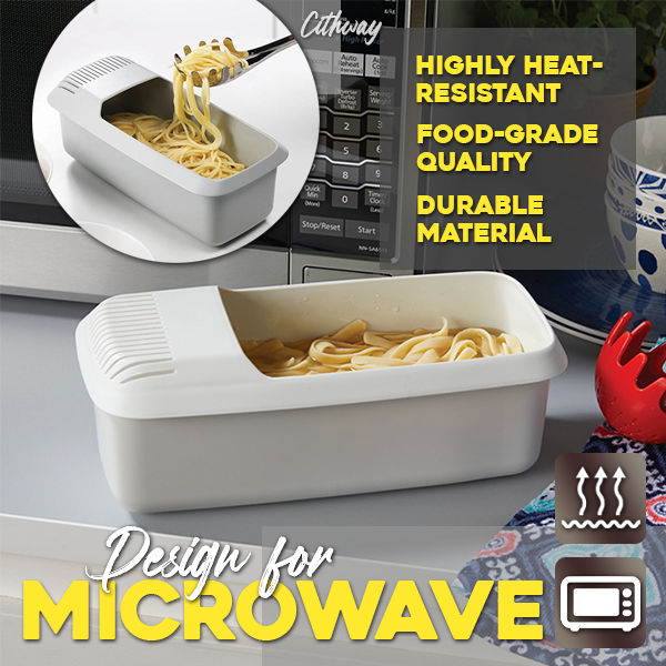 Cithway Heat-resistant Microwave Pasta Strainer