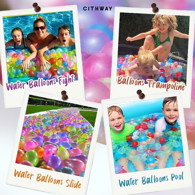 Cithway Rapid-Filling Self Sealing Water Bomb Balloon Toy