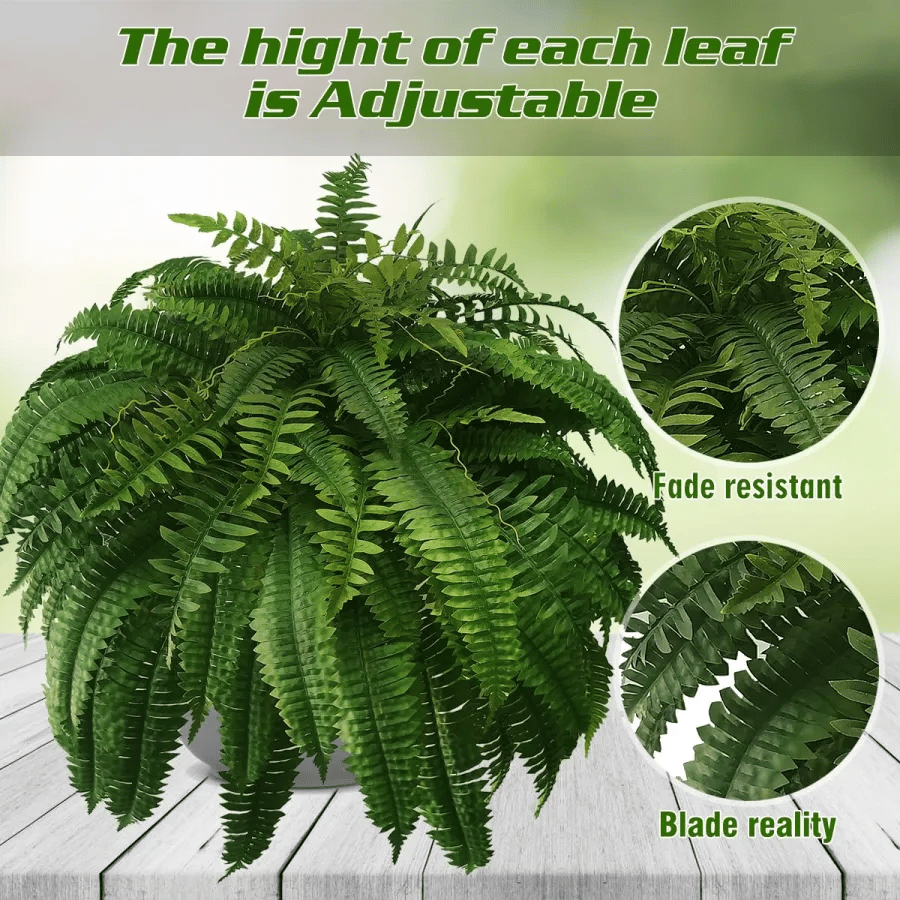 Correcteam | UV Resistant Lifelike Artificial Boston Fern