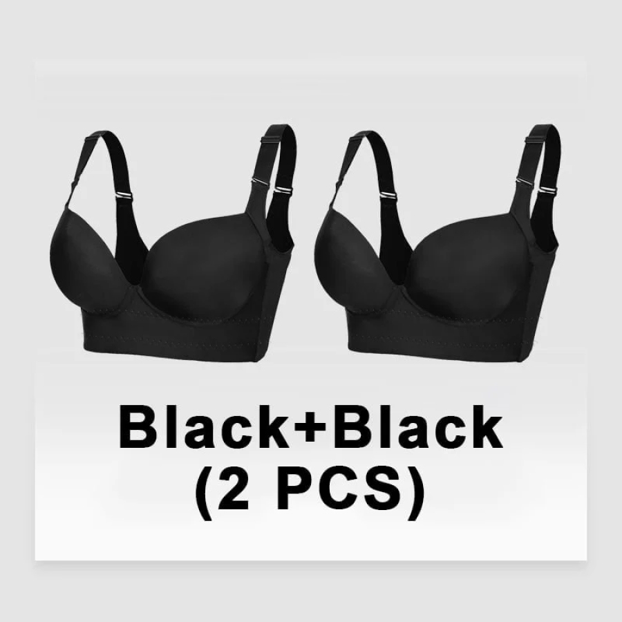 Cozuty Front Closure Back Smoothing Bra