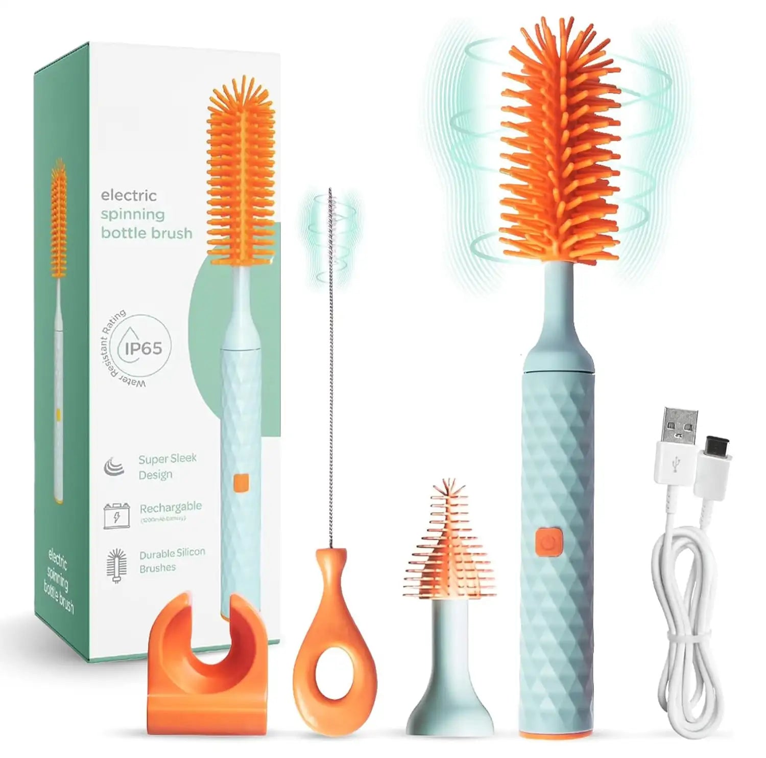 Electric Bottle Brush Kit