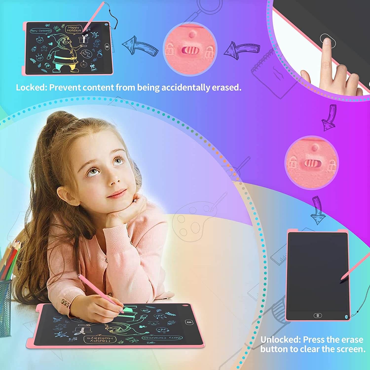 Electro Sketch LCD Drawing & Writing Tablet