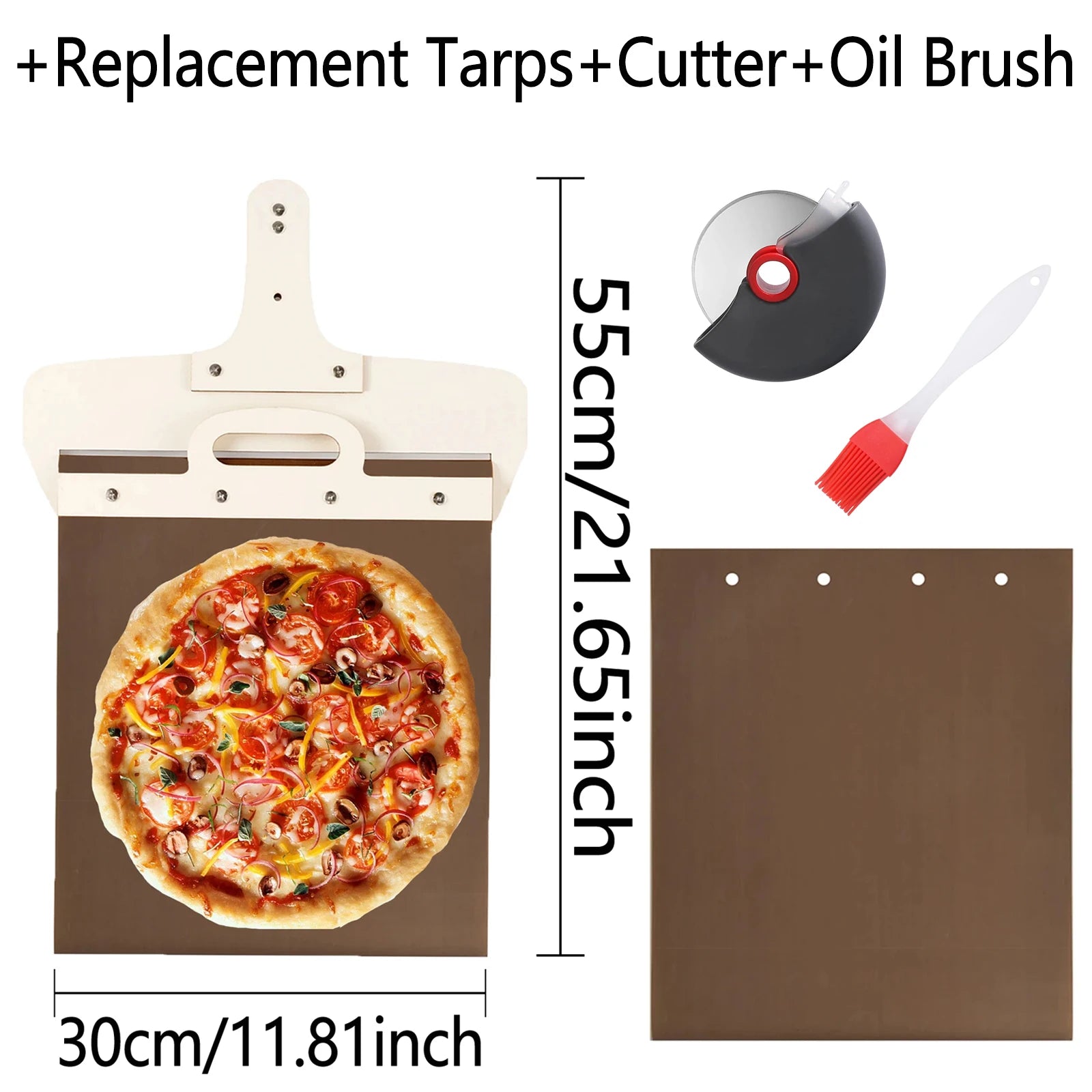 ElitePeel Sliding Pizza Peel 2.0