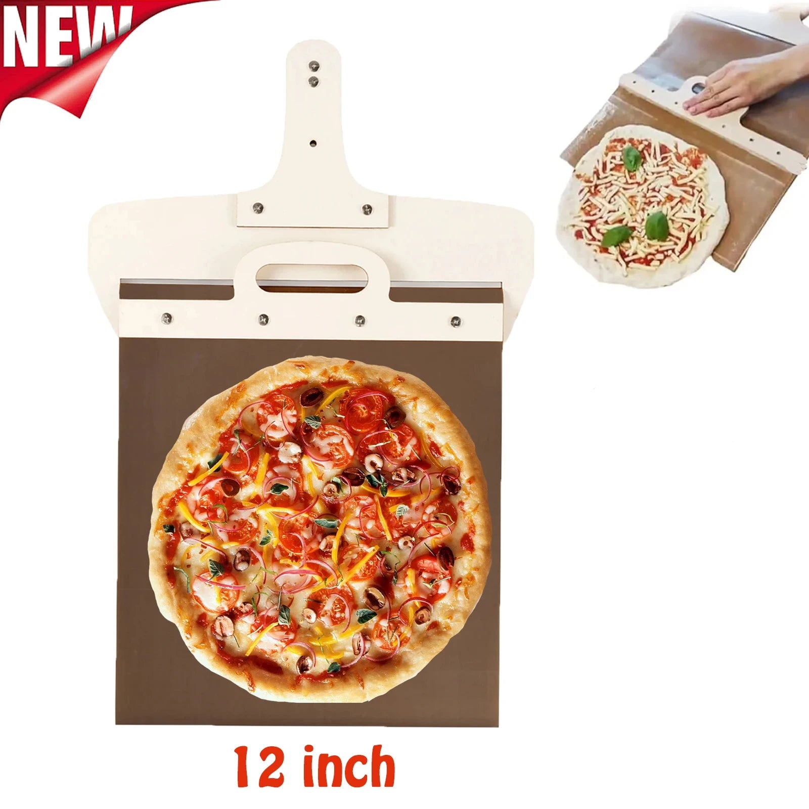 ElitePeel Sliding Pizza Peel 2.0