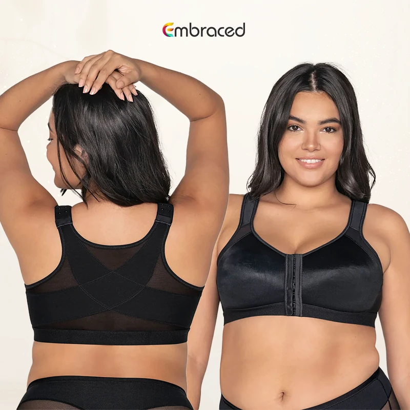 Embraced - LAST DAY 70% OFF - Comfortable & Supporting Front Hook Bra