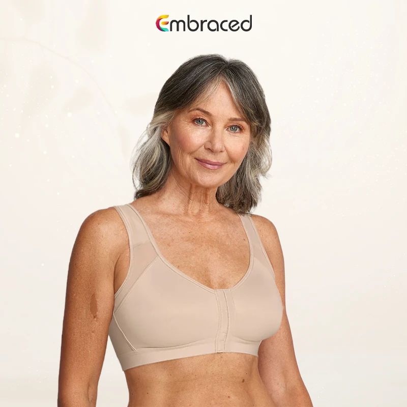 Embraced - LAST DAY 70% OFF - Comfortable & Supporting Front Hook Bra