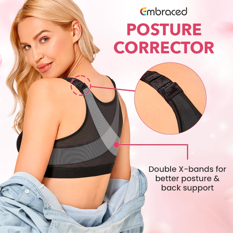 Embraced - LAST DAY 70% OFF - Supporting & Comfortable Front Closure Bra