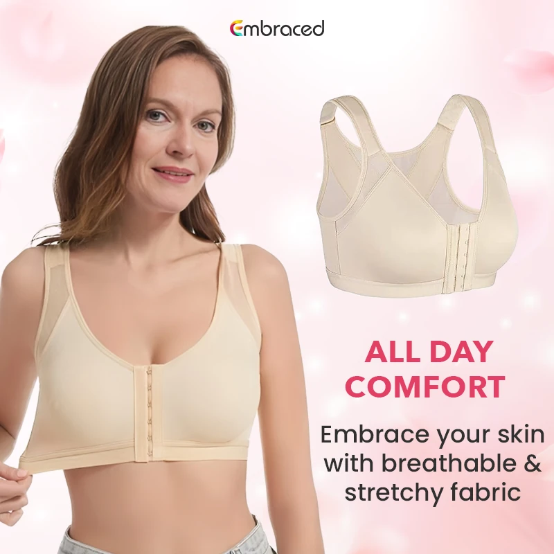 Embraced – LAST DAY 70% OFF – Supporting & Comfortable Front Closure Bra