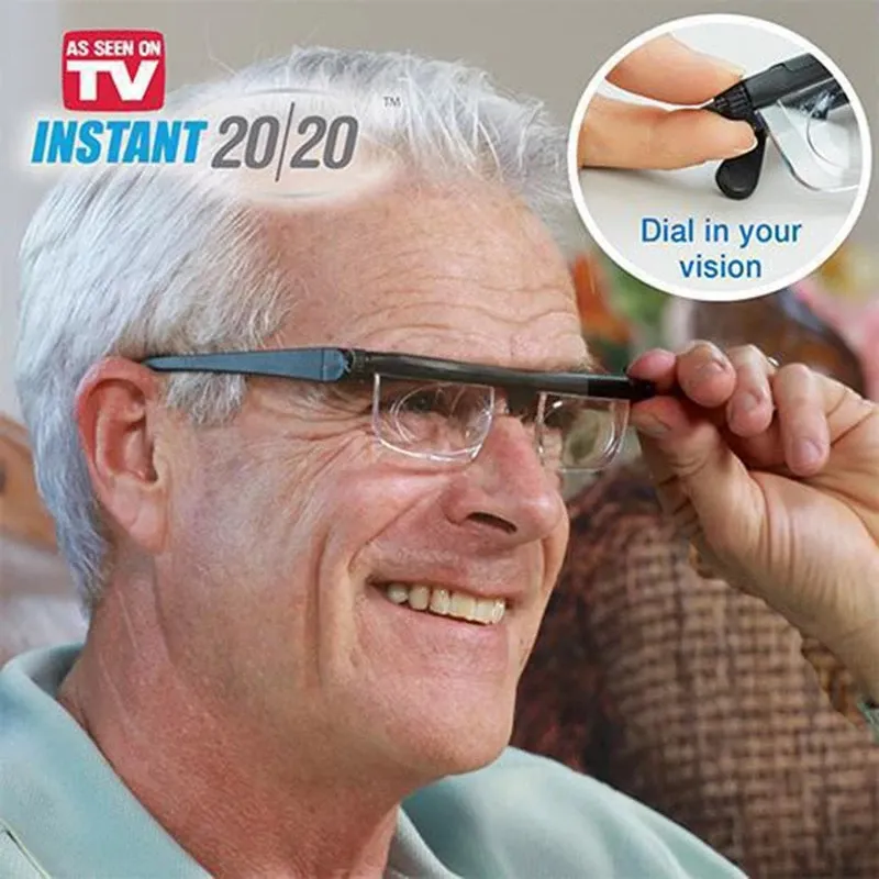 Eye Optics - Adjustable Focus Glasses 