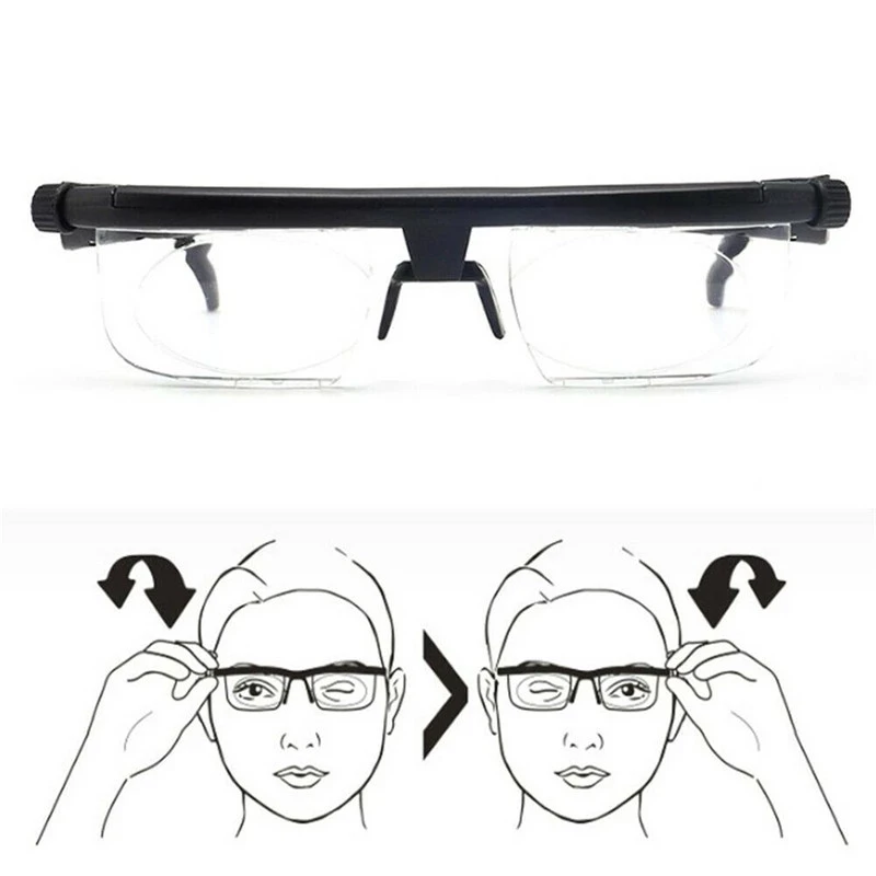 Eye Optics - Adjustable Focus Glasses 