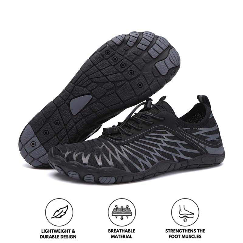 Footrue Pace Runner | Women Lightweight Breathable Quick Drying Non-Slip Outdoor Wings Barefoot Shoes