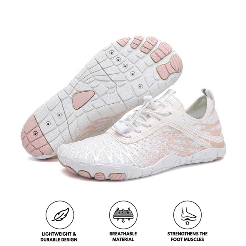 Footrue Pace Runner | Women Lightweight Breathable Quick Drying Non-Slip Outdoor Wings Barefoot Shoes