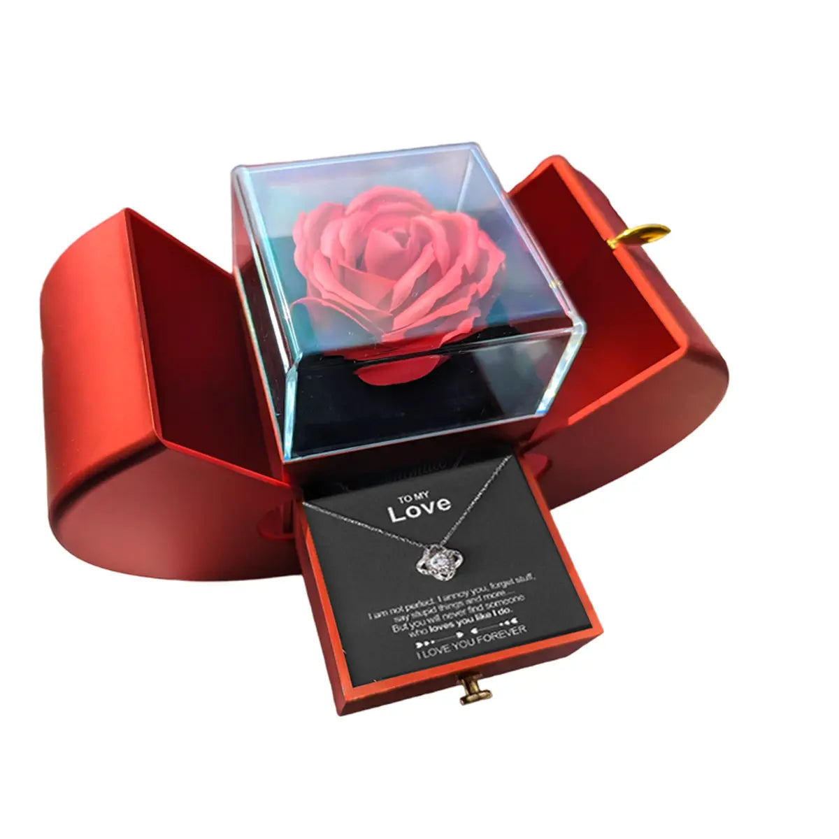 Forever Rose - Heart Box - To My Love