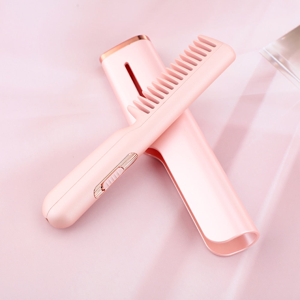 FrizzFree - Portable Heat Straightener Comb