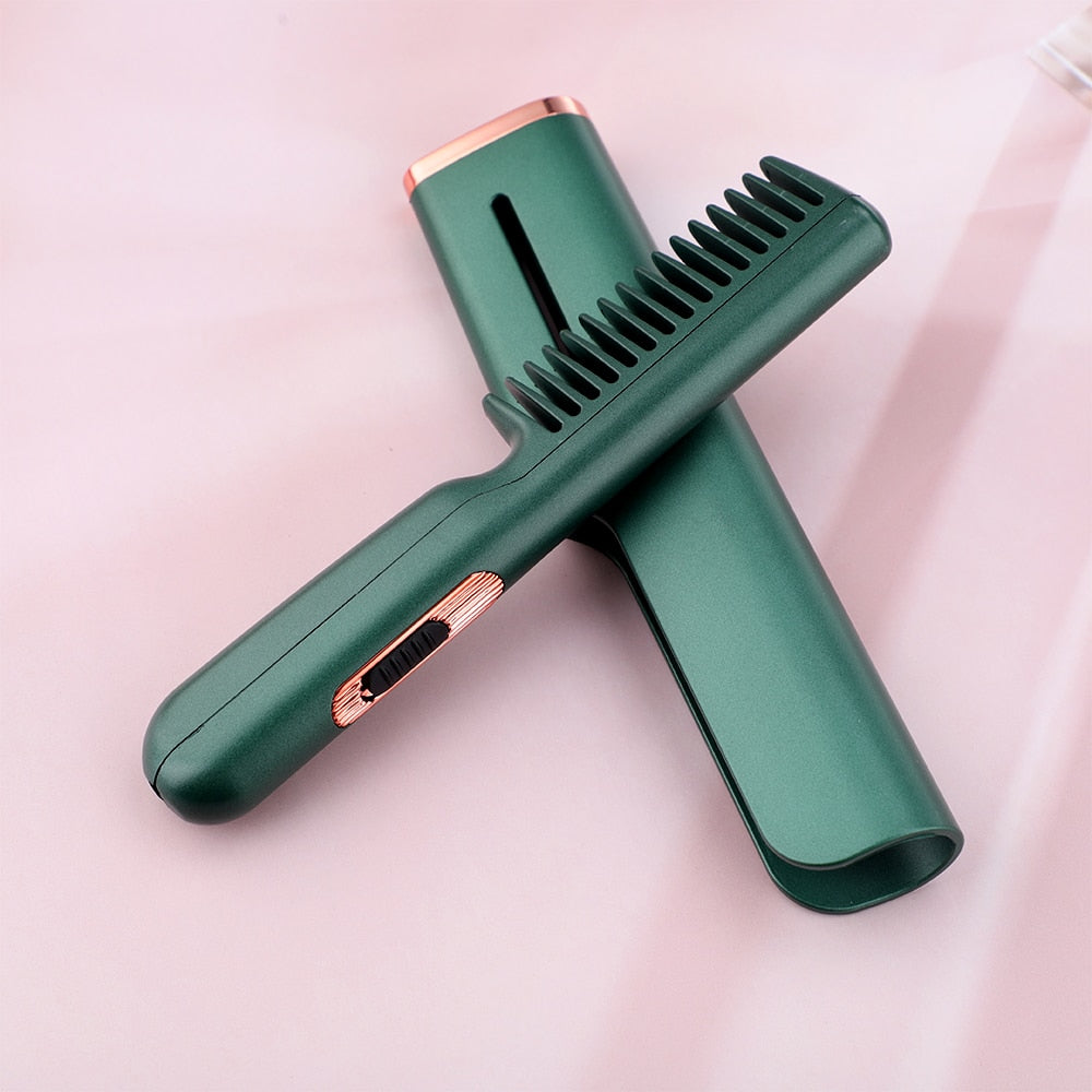 FrizzFree - Portable Heat Straightener Comb