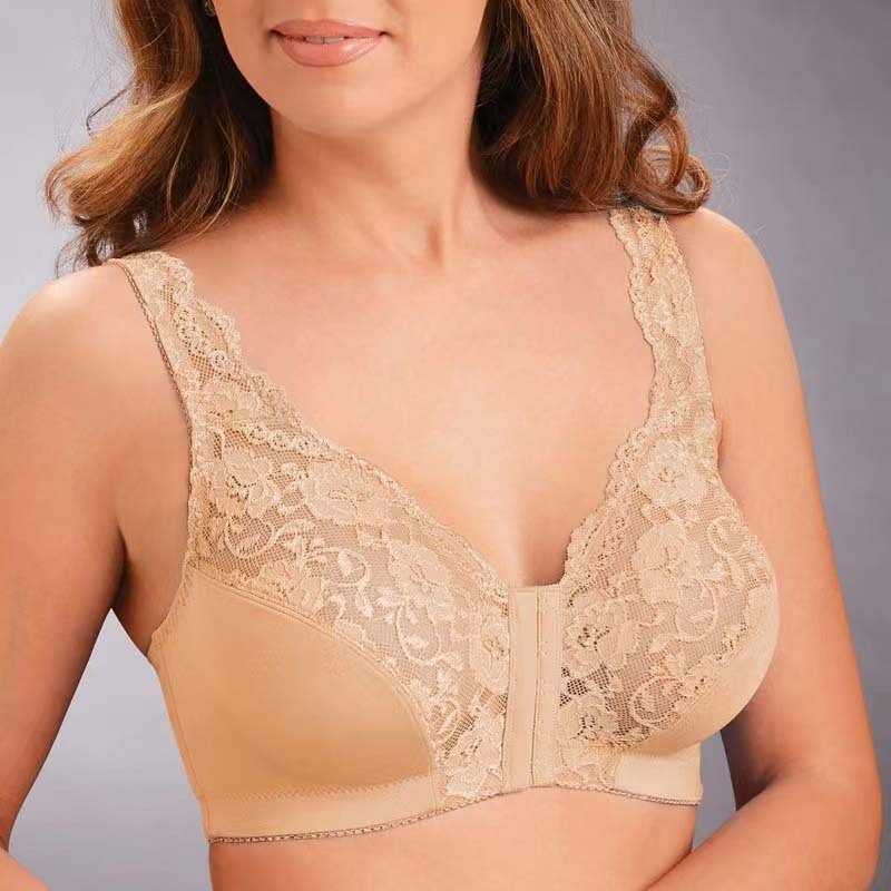 Front hooks, stretch lace, super lift and posture correction - ALL IN ONE BRA