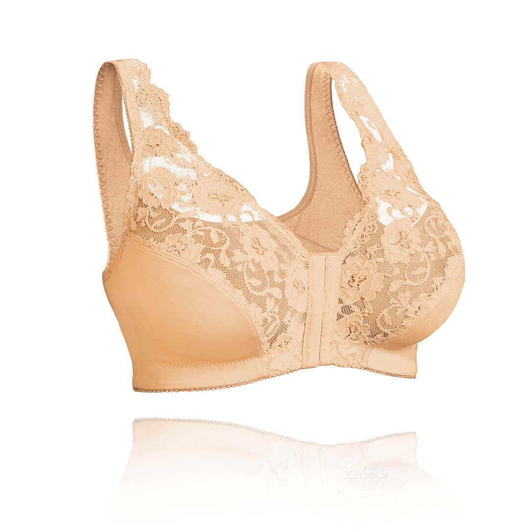 Front hooks, stretch lace, super lift and posture correction - ALL IN ONE BRA