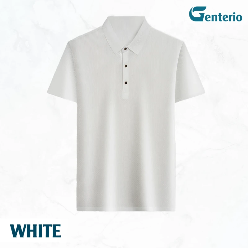 Genterio - Ice Silk Breathable Classic Polo Shirt