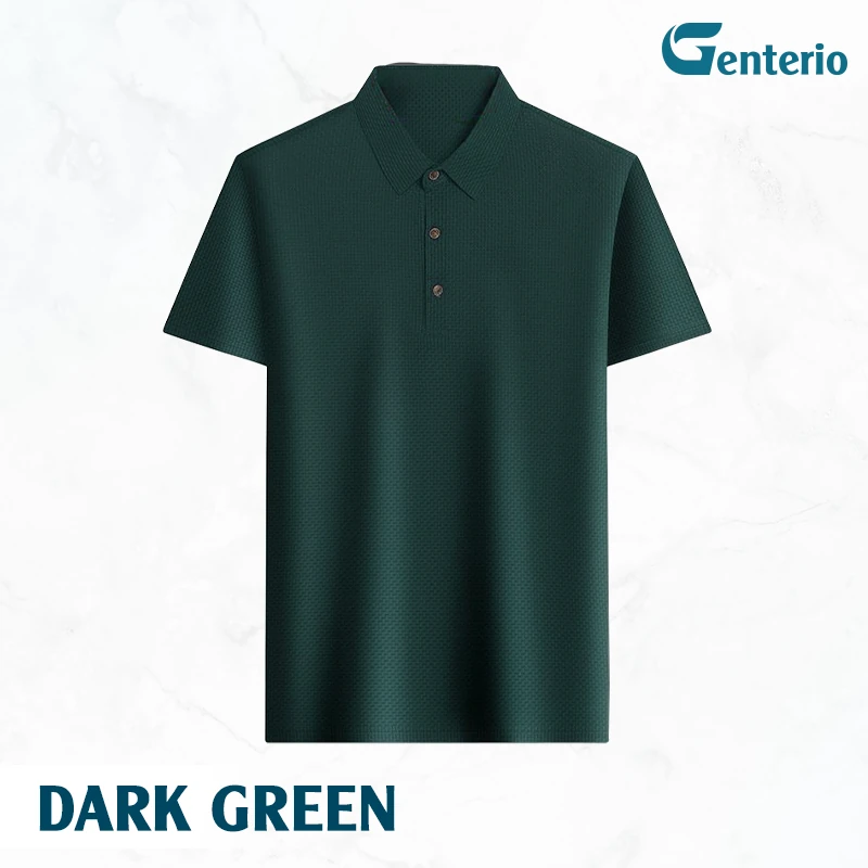 Genterio - Ice Silk Breathable Classic Polo Shirt