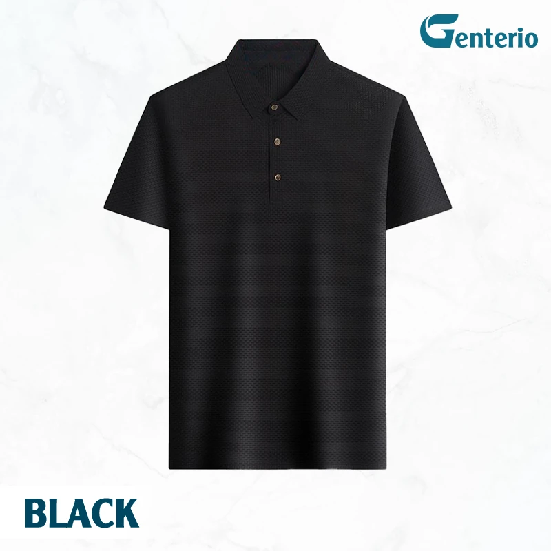 Genterio - Ice Silk Breathable Classic Polo Shirt