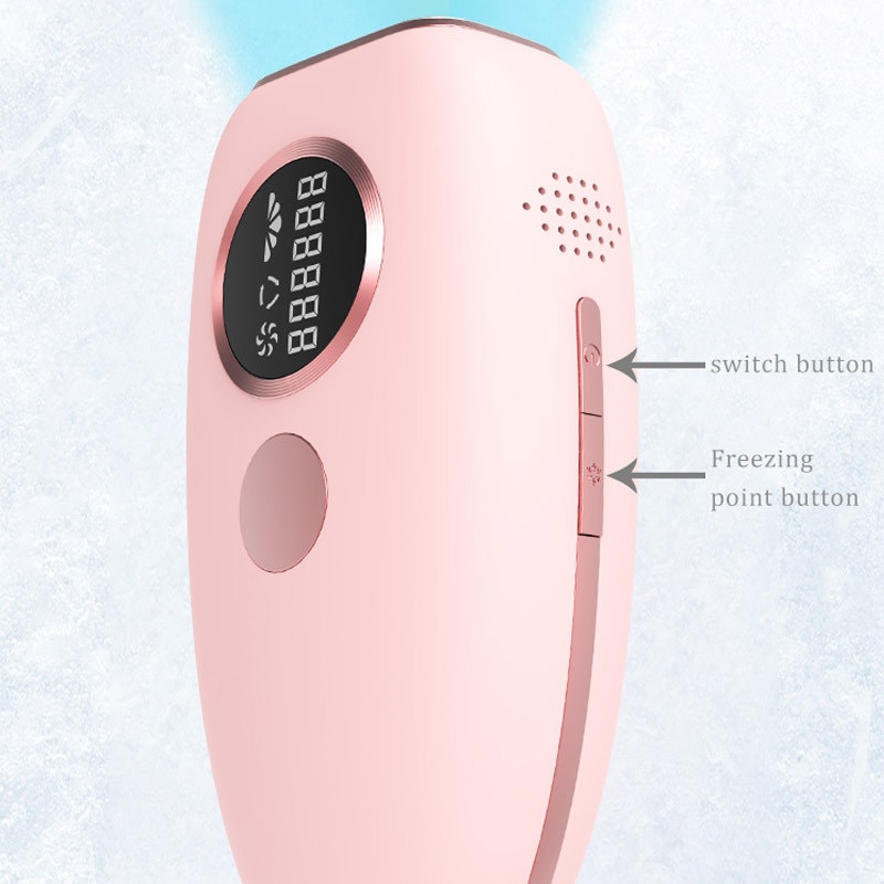 GlamnSkin IPL ICE HAIR REMOVAL HANDSET