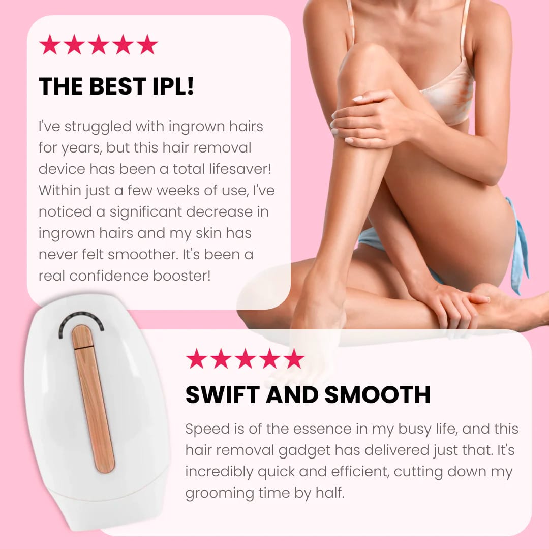 GlamnSkin IPL PREMIUM HAIR REMOVAL HANDSET