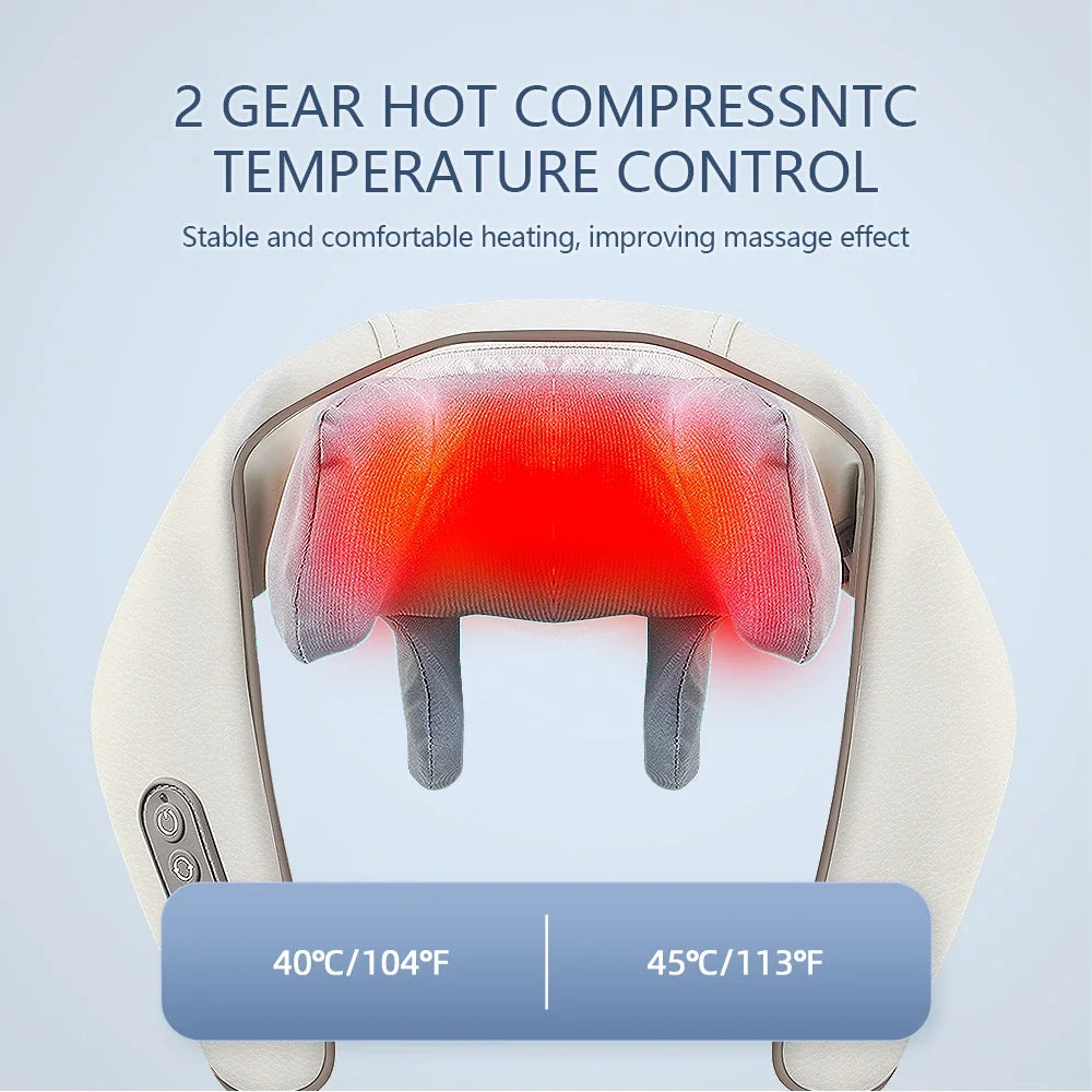 Greenly Hub Neck & Shoulder Massager With Heat