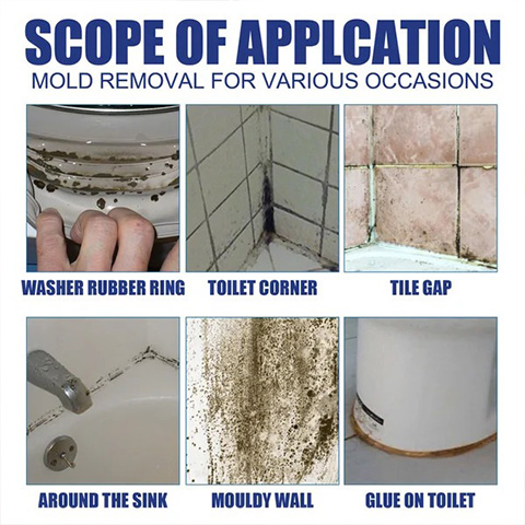 Highly Effective Mould Removal Spray - Prevents Mould Regrowth