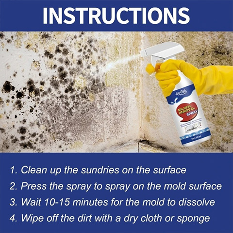 Highly Effective Mould Removal Spray - Prevents Mould Regrowth