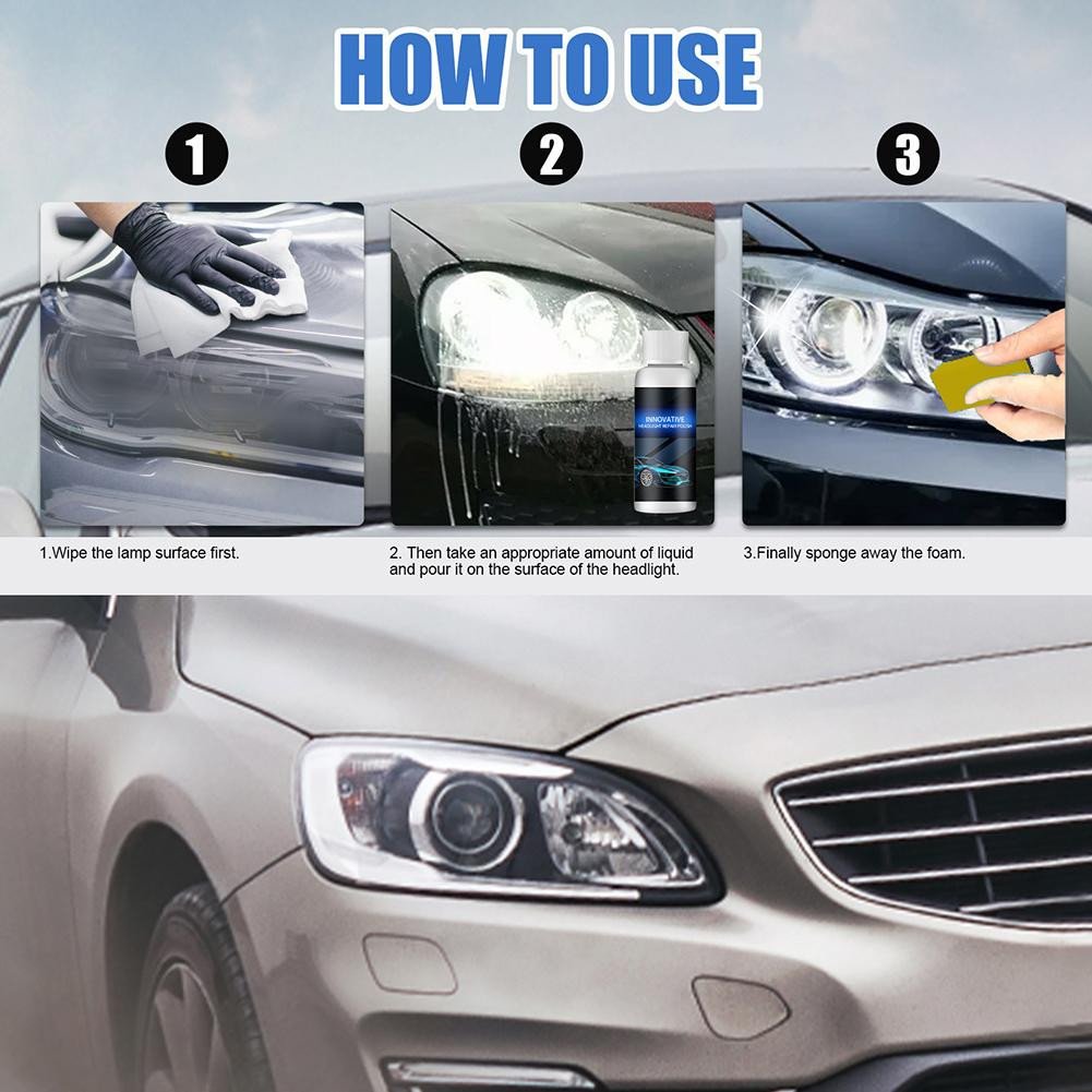 HOT SALE 49% OFF - Car Headlight Repair Polish