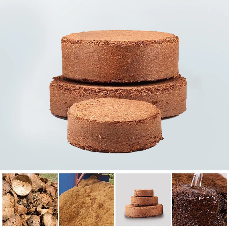 Hot Sale 49% OFF - Premium Organic Coconut Coir Bricks for Plants