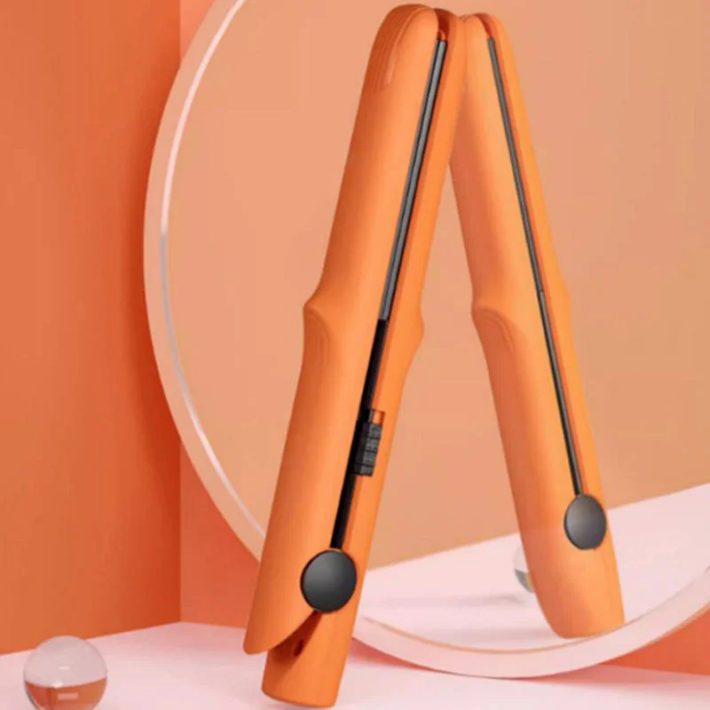 Hot Sale 50% OFF - 2-in-1 Mini Curling Wand & Flat Iron Hair Straightener