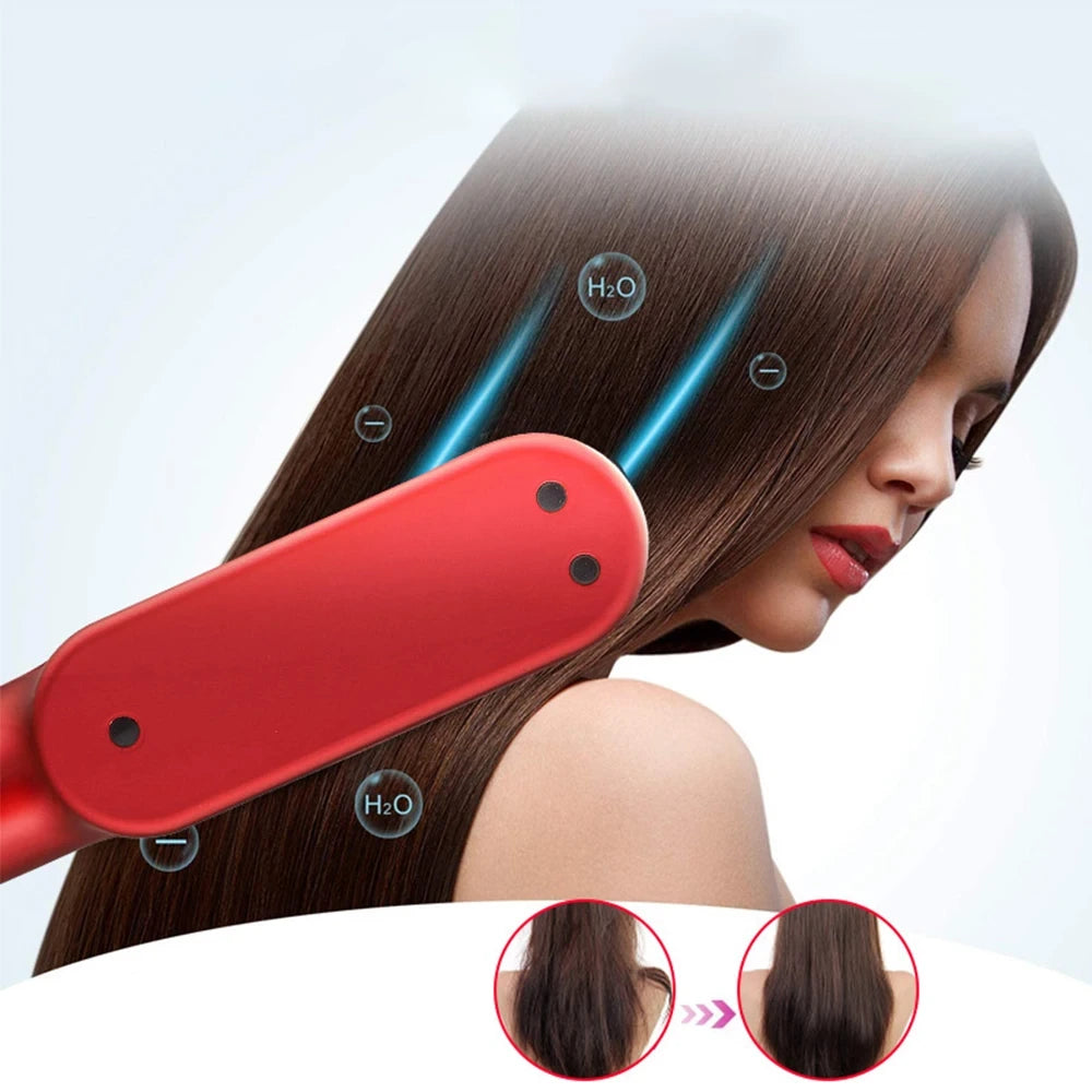 HotBrush – Wireless Hair Straightener