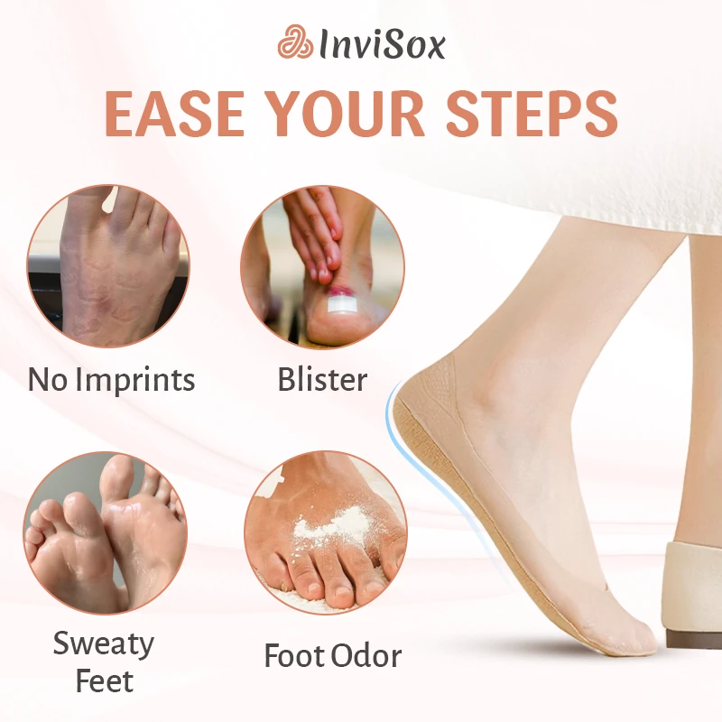 InviSox - Ultra Thin Non Slip No Show Socks