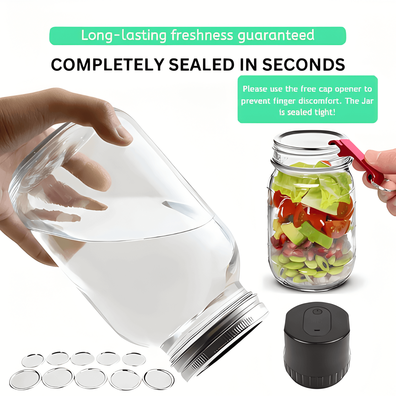 JarMate – Mason Jar Sealer